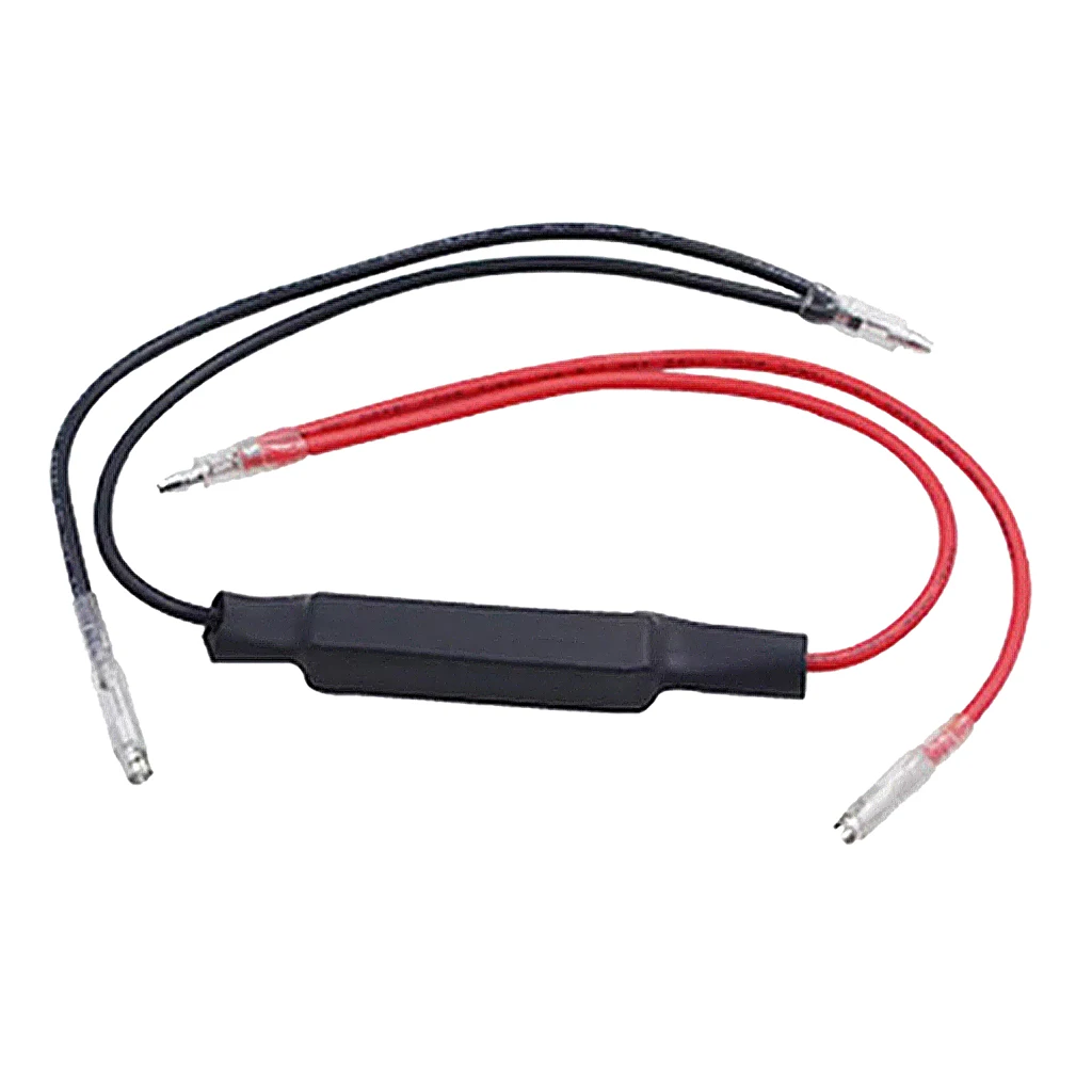 Motorcycles LED Turn Signal Bulb Flasher Relay Fast Blinker Fix 10W 10ohm