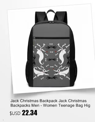 Рождественская сумка Jack, рождественские сумки с верхней ручкой, кожаная сумка-тоут с принтом, женские сумки с принтом