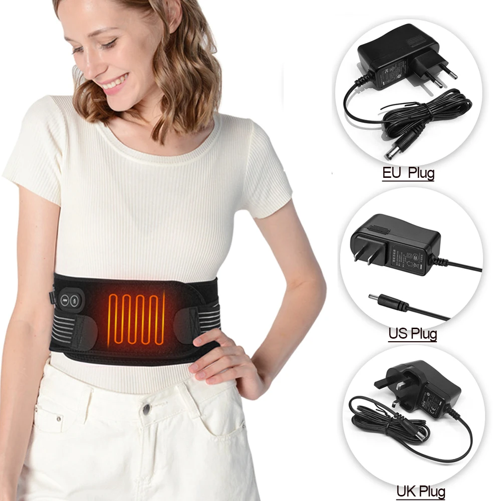 Massaging Waist Heating Pad Portable Heating Waist Belt Far Infrared