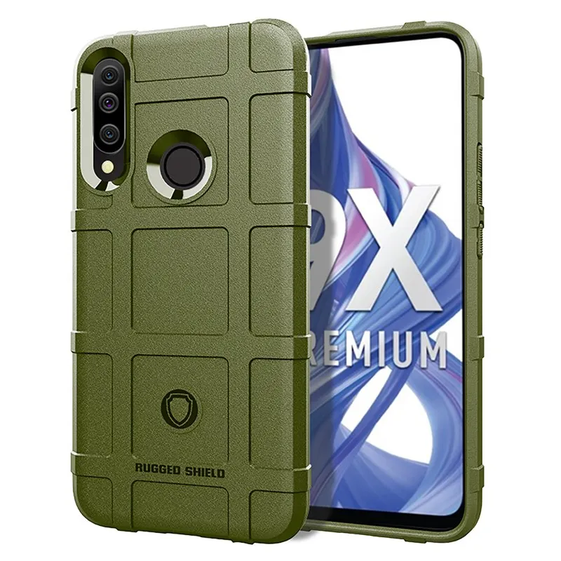 For Huawei Honor 9X Global Version 6.59inch Case Luxury Rugged Armor Shockproof Back Cover Premium Cases |