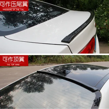 

Universal spoiler 1.5M Car-Styling 5D carbon rubber tail spoiler PU carbon brazing DIY refit spoiler suitable by all type of car