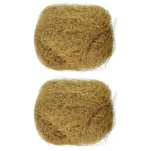 Кокосовое волокно легко применяется для дома стерилизованный хорошая проницаемость кокосового корня рост птичьи гнезда горшки практичный маленький питомец садовая почва
