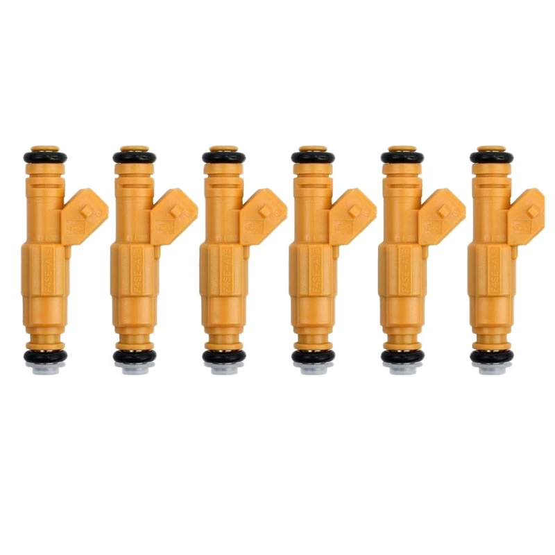 6Pcs Automobile Fuel Injector for Jeep Wrangler Cherokee 1987 1998   Part Number:0280155710|Fuel Injector| - AliExpress