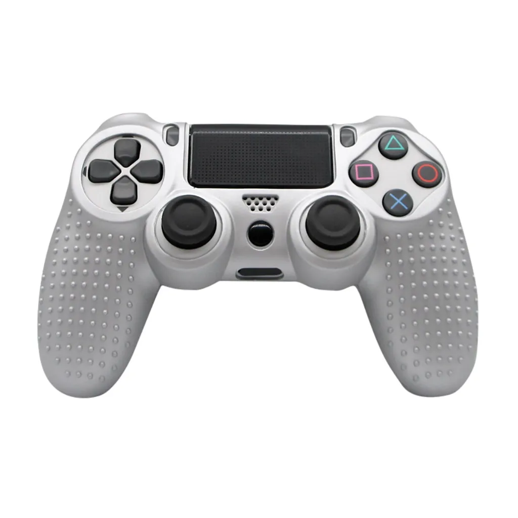 Мягкий Камуфляжный силиконовый чехол для PS4 sony Playstation контроллер, кожный чехол для Dualshock4 PS4 джойстик, колпачки для геймпада