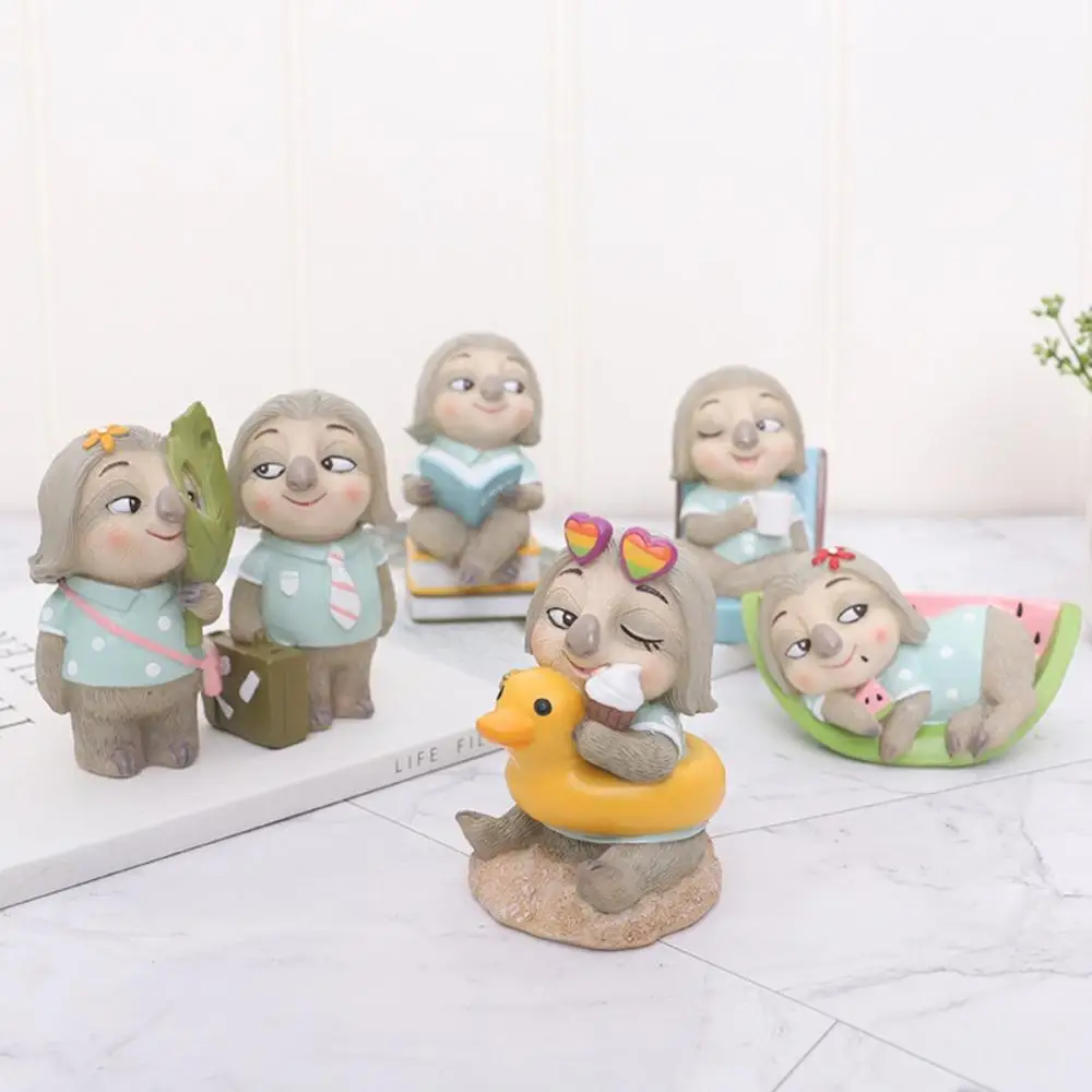 

Cute Miniature Animal Figurine Cartoon Animal Crafts For Home Ornament Cake Toppers