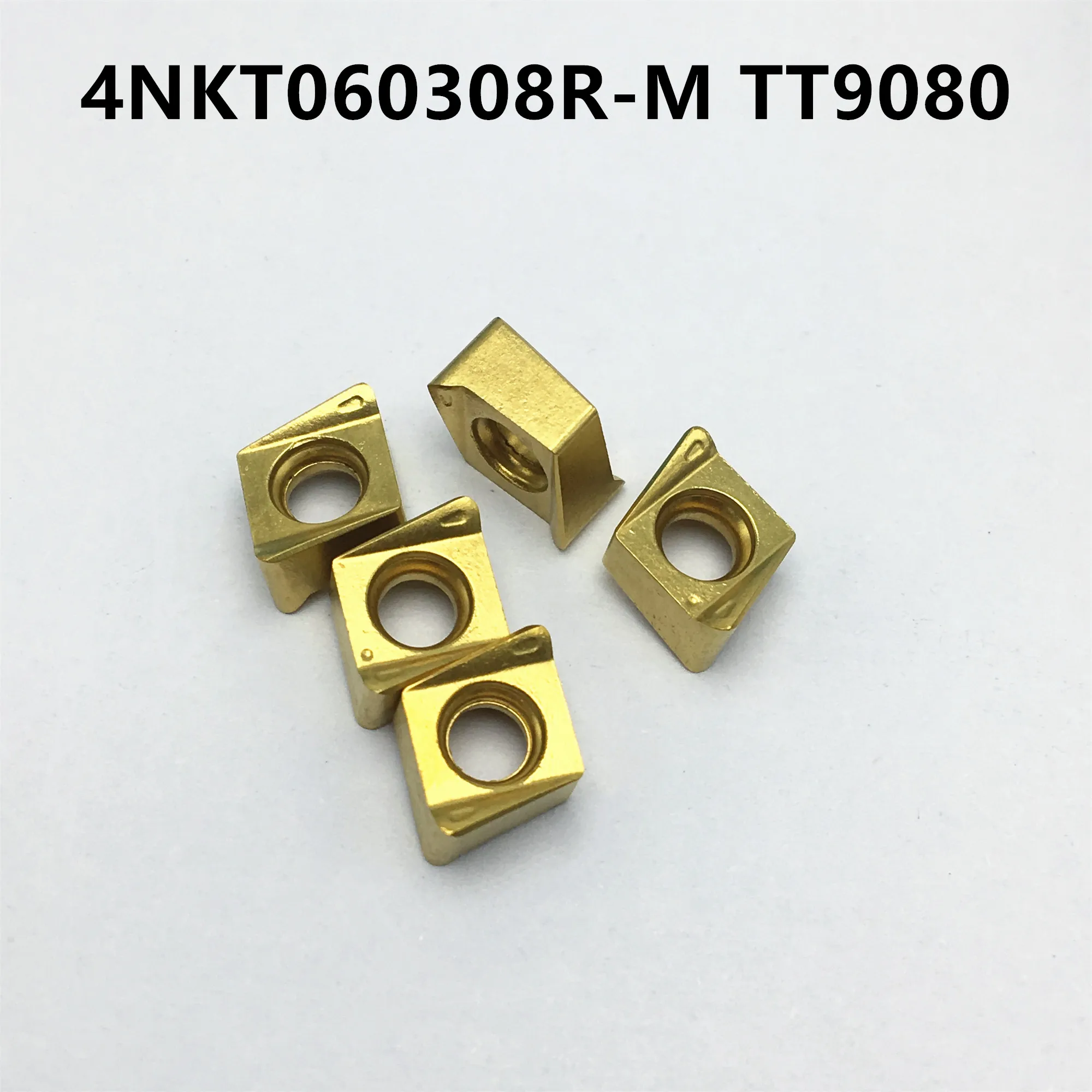100 шт. фрезерный инструмент 4NKT060308R-M TT9080 Карбид taegutec вставка токарный станок с ЧПУ инструмент Фрезерный резак токарный инструмент 4NKT060308 M TT9080