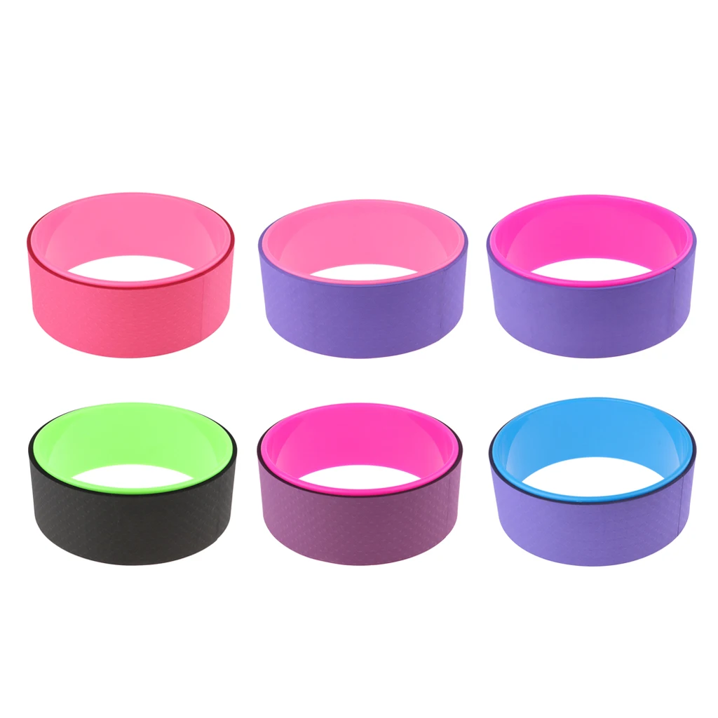 

High Strength Yoga Wheel Roller Designed for Pilates Yoga Wheel Pose, Stretching and Improving Backbends - Yoga Accessories