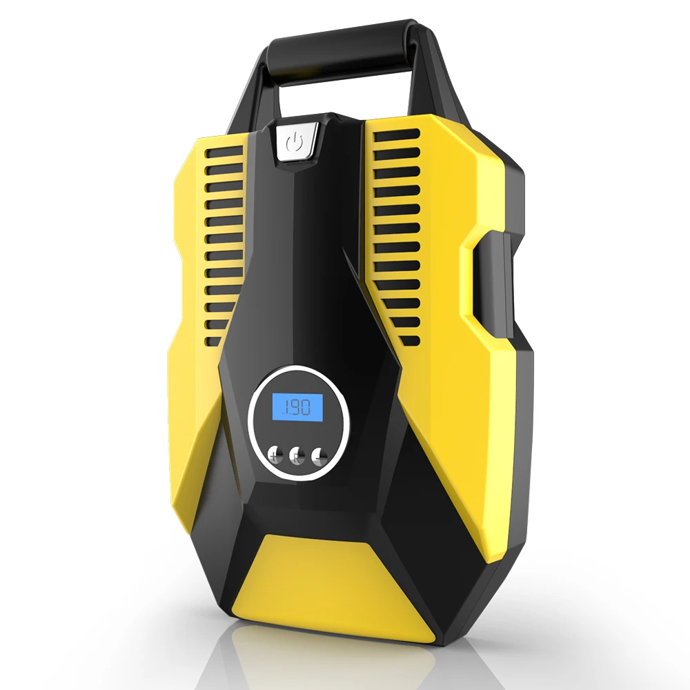 

Digital Inflating Pump Air Pump Tire Inflator Electric Air Compressor Pump Electric Pump 12V DC Portable Tire for Car Bicycle