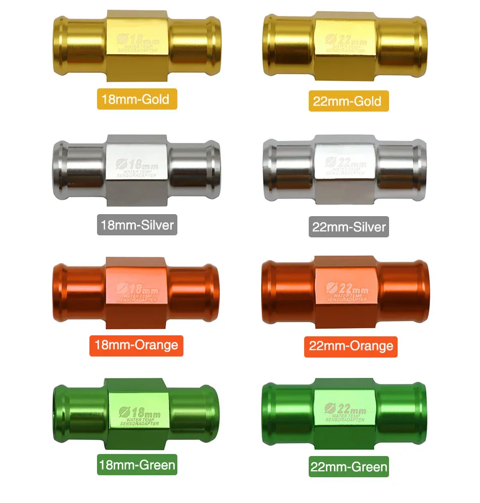 Alconstar Универсальный мотоциклетный термометр измеритель температуры воды датчик температуры Адаптер Цвет 18 мм 22 мм для Honda Yamaha
