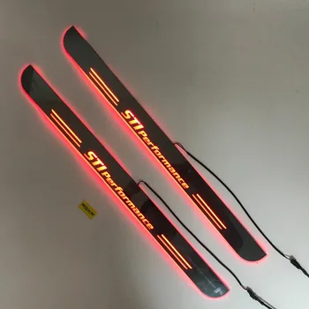 

Free express ship Led door sill Decorative lights Slat guards Plate strips for Toyota 86 gt86 Subaru brz