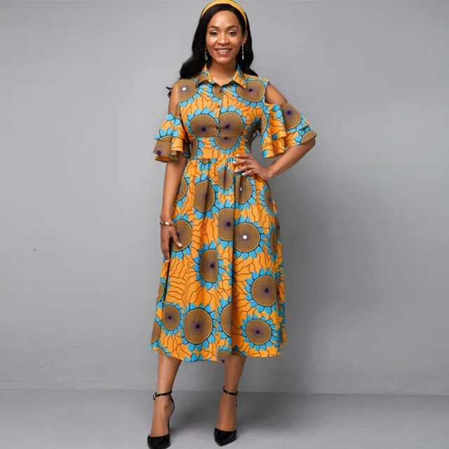 Kehinde African Print Dresses - Image 2