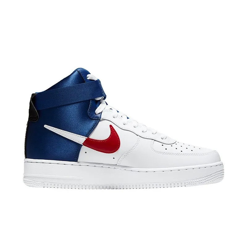 nike air force 1 high men's skateboarding shoes red