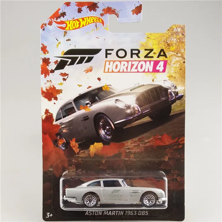 Горячие колеса 1: 64 спортивный автомобиль FORZA HORIZON 4 NISSAN SHELBY ASTON MARTIN Коллекционная серия Металлический Литой модельный автомобиль детские игрушки подарки