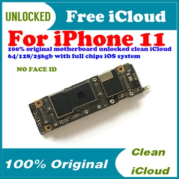 

Original icould unlocked motherboard for iphone 11 Logic boards Clean iCloud without Face ID Mb Motherboard with full chips