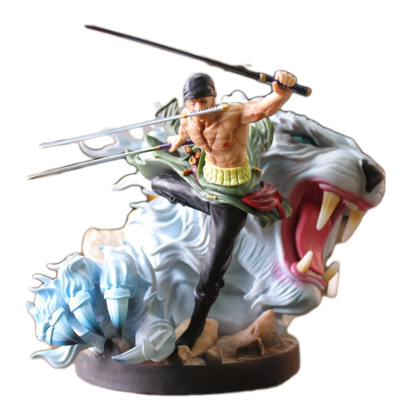One Piece OP Roronoa Zoro 26 см фигурка модели Фигурки из ПВХ Фильм аниме архетип Мультяшные