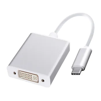 

Type C USB 3.1 Male to DVI 1080P Portable Extended Power Adapter Cable Connector Converter for Macbook Chrombook ect