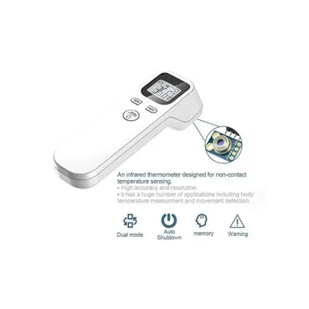 

Infrared Electric Thermometer With LCD Display Digital Laser Temperature Tool Non-Contact Infrared Forehead Thermometer