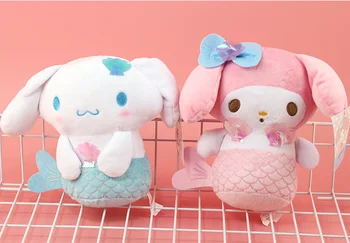 

1Pcs Cartoon My Melody Pumpumpurin Dog Cosplay Mermaid Stuffed Plush Toys Brinquedos Juguetes