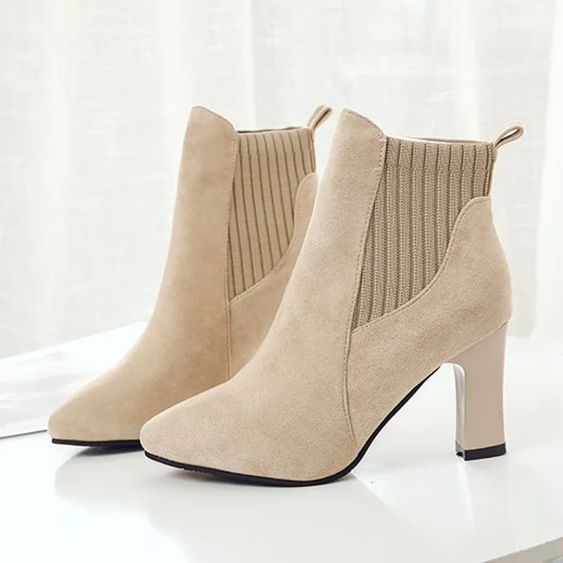 suede ankle boots ladies