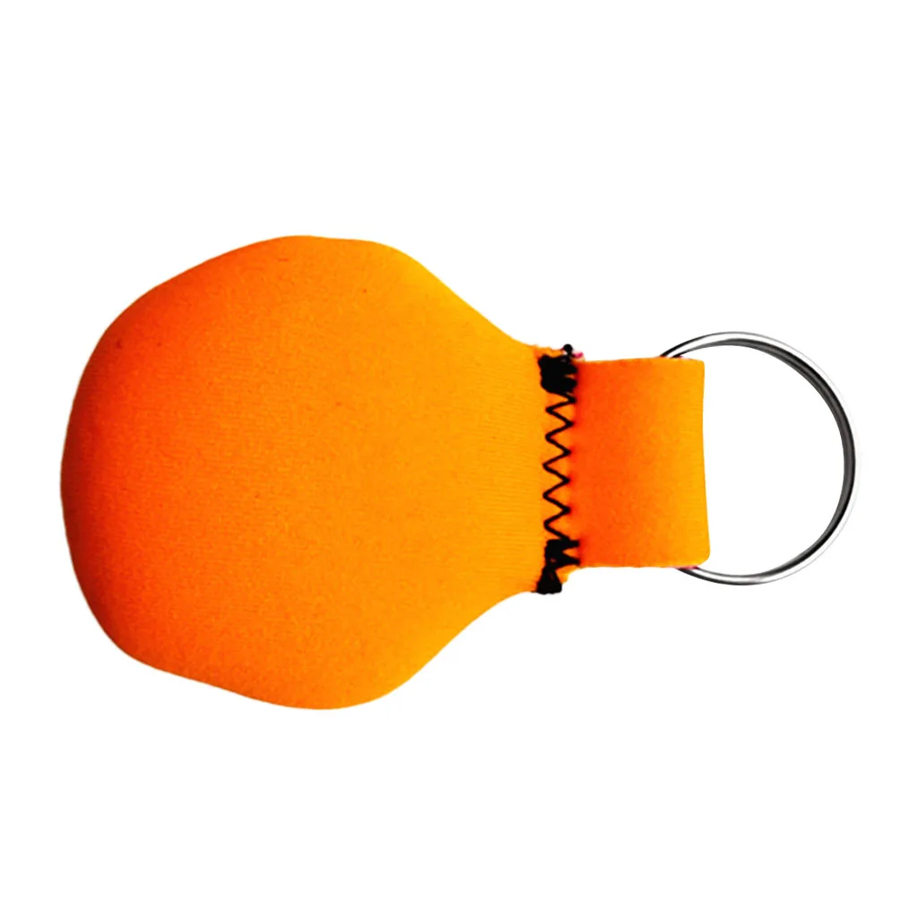 Neoprene Floating Keychain + Stainless Steel Accessory Gift Navigation Kayak Fishing Floating Keyring