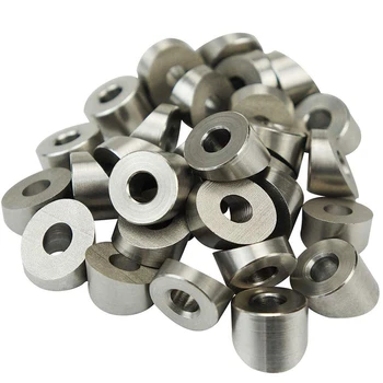 

316 Stainless Steel 1/4 Inch 30 Degree Angle Beveled Washer for 1/8 Inch to 3/16 Inch Deck Cable Railing Kit/Hardware Wood/Metal