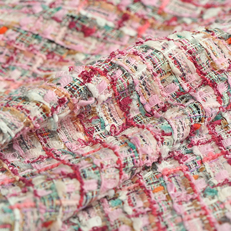 150 см шириной 460 г/м вес мягкий твид Трикотажный Хлопок Акрил Шерсть полиэстер на осень и весну платье пальто куртка E1122