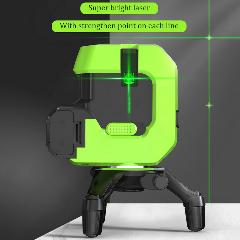 nivelamento 360 graus verde vermelho feixe laser