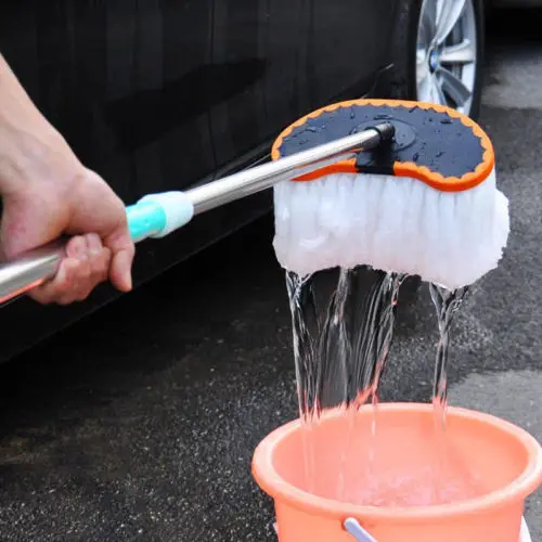 Щетка для мытья автомобиля, протирающая мягкую нежную молочную шелковую швабру, инструмент для уборки, высокое качество, сильное поглощение воды, легко моющаяся Швабра