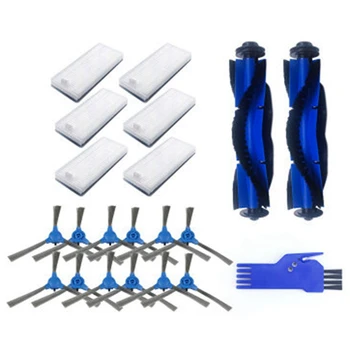 

21Pcs Vacuum Accessories Filters Brushes Replacement Kit Compatible for Eufy Robovac 11S 30 30C 15C