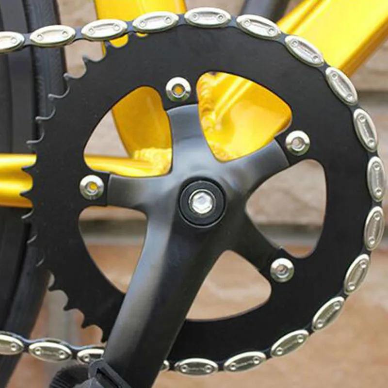 Bicycle Fixed Gear Bike Three Knife Aluminum Alloy with Eye-catching Multi-color Can DIY Adult Male and Female Students