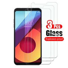 3 шт. закаленное стекло для LG Q6 Q6a Plus M700N усиленная Защитная пленка