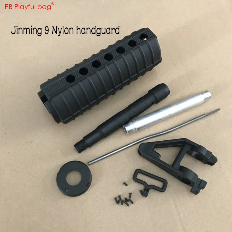 1pcs Тактический водяной пулевой пистолет Jinming 9 gen 9 оригинальные аксессуары верхний приемник нижний приемник Handguard и т. д. DIY детали для игрушек OB27 - Цвет: 1pcs