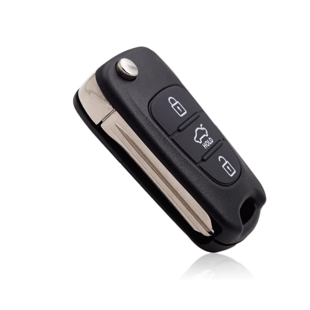Cocolockey 3Buttons Folding Flip Remote Key Shell for Hyundai I30 IX35 Kia K2 K5 Entry Fob Auto Replacement Parts NO LOGO KiaKey Cocolockey 3Buttons Folding Flip Remote Key Shell for Hyundai I30 IX35 Kia K2 K5 Entry Fob Auto Replacement Parts NO LOGO KiaKey