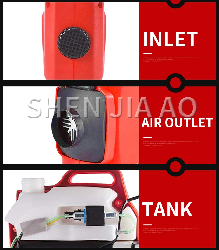 12V/24V Parking integrated Car Home Air Heater installation-free Electric heater