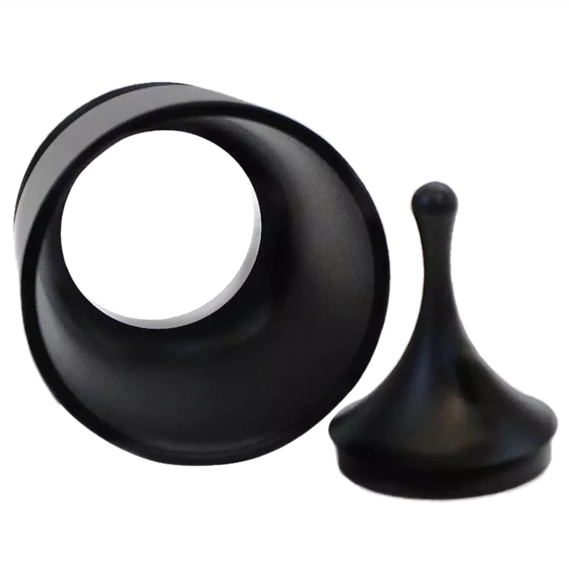 

Aluminum Alloy Smart Dosing Ring For Brewing Bowls For 58mm Coffee Tampering Espresso Barista Tool For Coffee Powder-Black