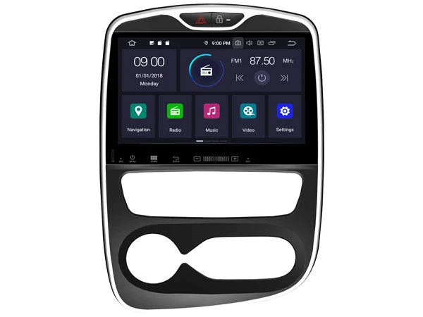 Discount RUISO 4g+64g 8-Core Car DVD Player Android 9.0 for RENAULT CLIO 2017 car multimedia auto stereo 1080P gps wifi dvr dab obd ips 18