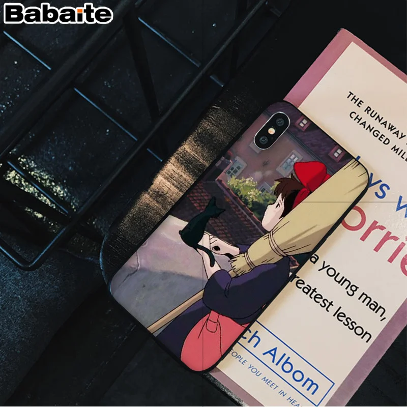 A9 Babaite Kikis служба доставки ТПУ черный чехол для телефона чехол для iPhone X XS MAX 6 6S 7 7plus 8 8Plus 5 5S XR - Цвет: A9