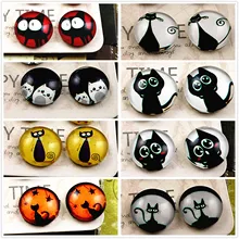 8 видов горячей продажи 20 шт 12 мм ручной работы фото стеклянные кабошоны