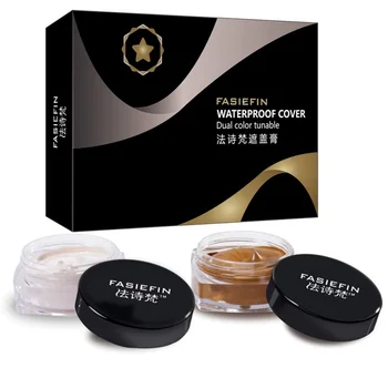 

2pcs/set osmetics Concealer Moisturizing Cover Pimple Mark Pores Tattoo Brighten Skin Tone Concealer Recommend