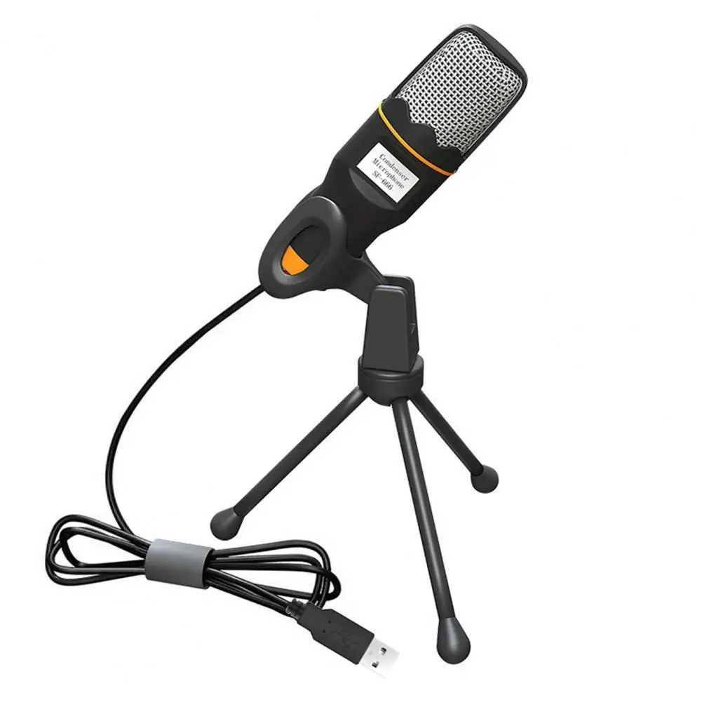 Микрофон конденсаторный USB для ПК ноутбука | Электроника