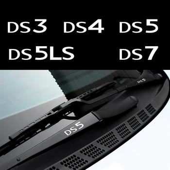 

4PCS Car Styling Creative Door Handle Mirrors Wiper Decoration Stickers Decals for Citroen DS DS3 DS4 DS5 DS 5LS DS7 Accessories