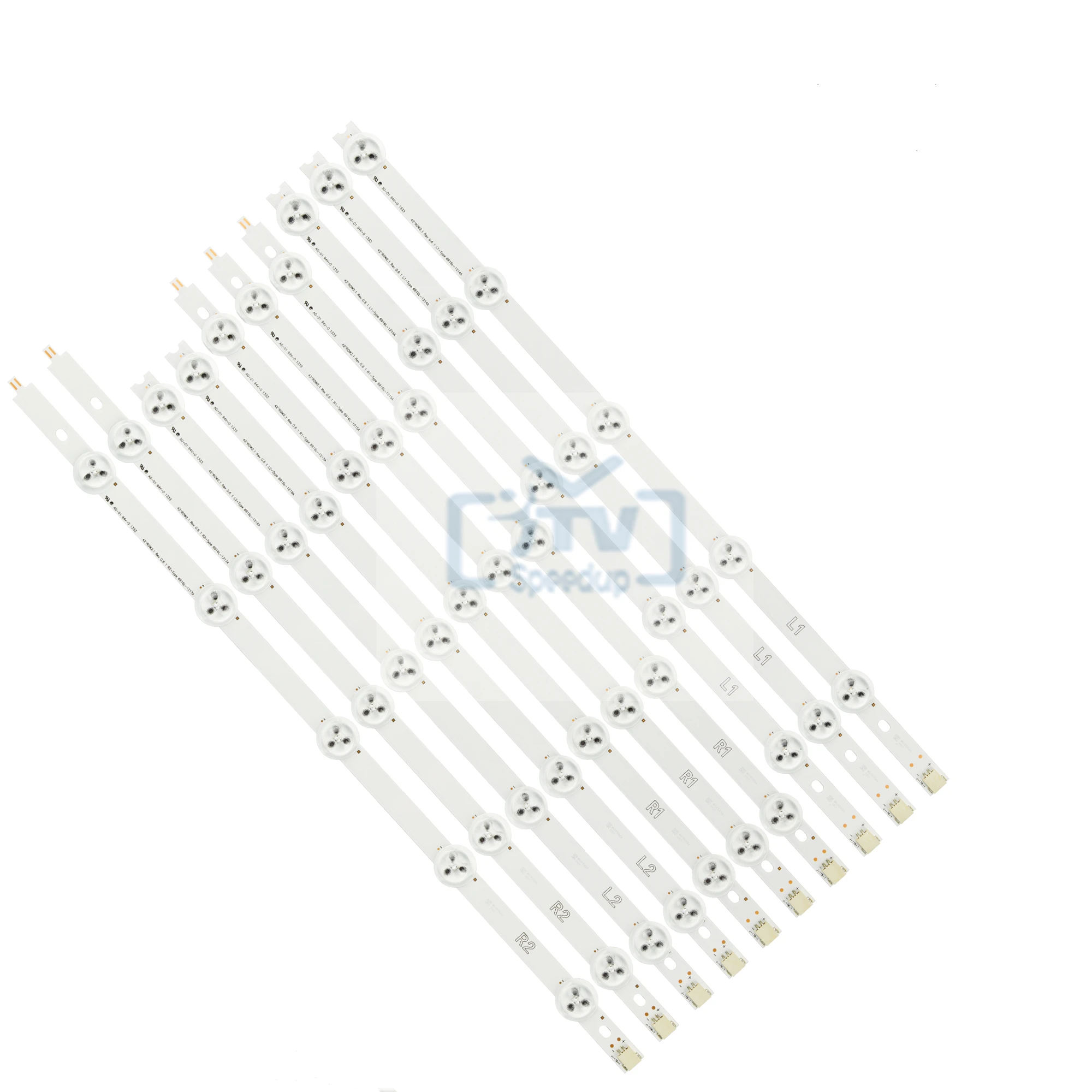 100pcs For LG 42LN540 42LN5400 42LN5403 42LA620V 42LA6218 42LA621S LED ...