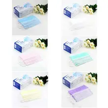 Одноразовые хирургические медицинские маски для лица Анти-пыль ушной петля Рот Респиратор