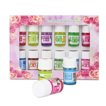 

3ml*12pcs oil packet Watersoluble Essential Oils for Aromatherapy Lavender Oil diffuser with 12Kinds of Fragrance