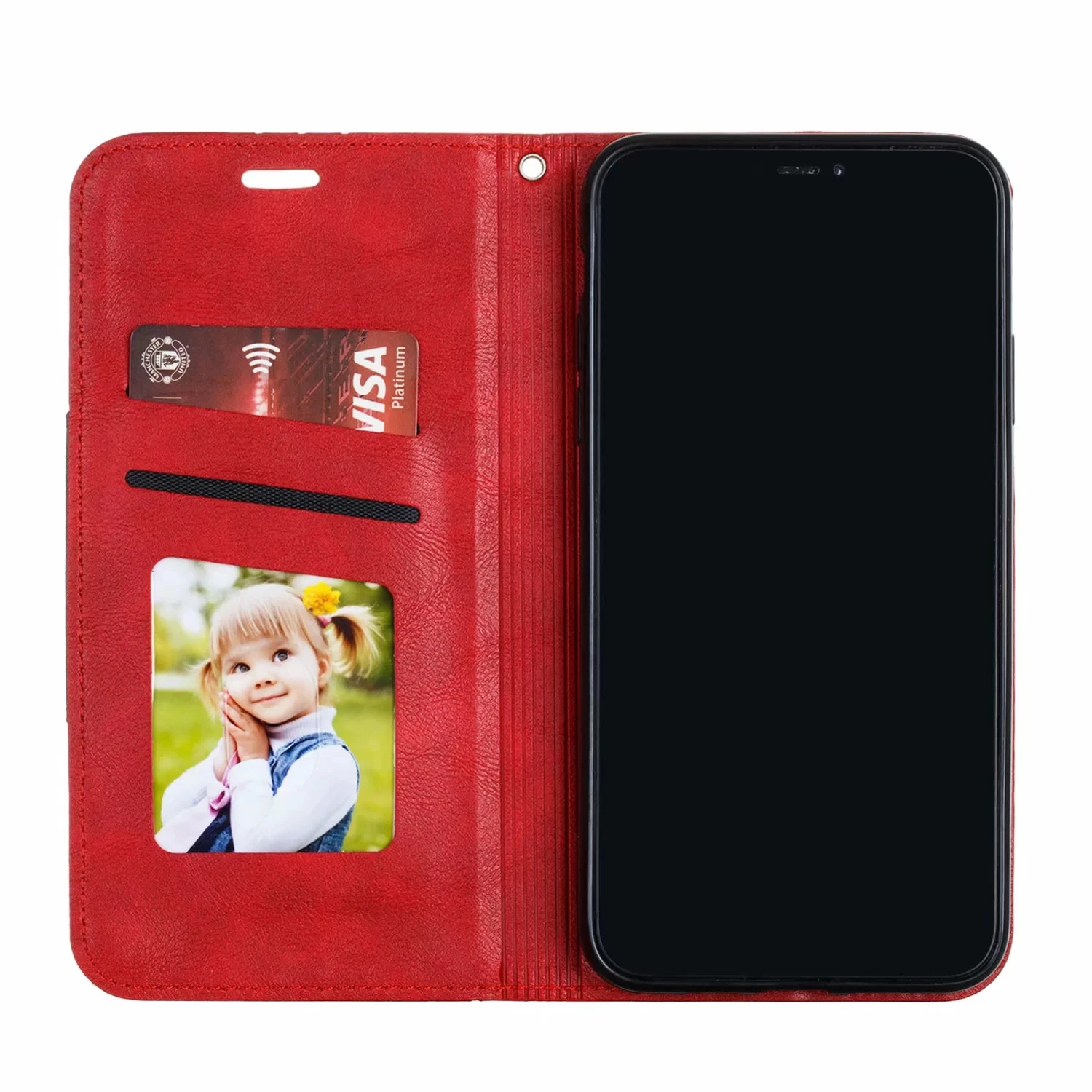 Магнитный флип-чехол Funda для iPhone 11 Pro Max XS MAX XR 8 Plus 7 Plus 6S Plus из искусственной кожи, кошелек, чехол-книжка