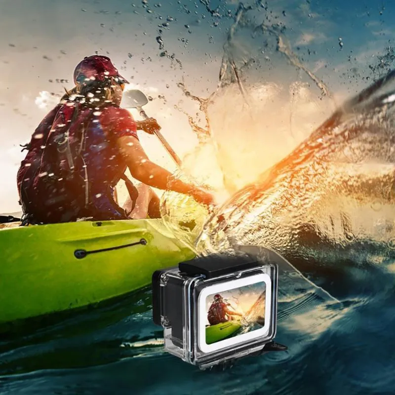Для Gopro Hero 6 5 7 45M Подводный Водонепроницаемый чехол камера Дайвинг Корпус крепление для GoPro Аксессуар