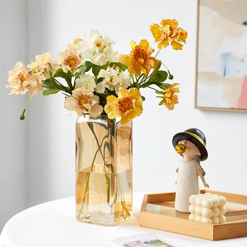 

Transparent Hydroponic Glass Vase Home Decor Living Room Decoration Flower Arrangement Vases for Flowers Modern Nordic Terrarium