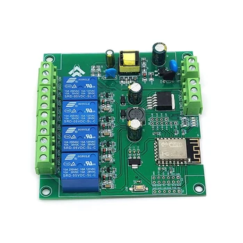 

ESP8266 ESP-12F AC90-250V/DC7-30V/5V WiFi Relay Module Smart Home Remote Control Switch Phone APP ESP-12F Wireless WIFI Module