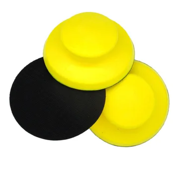 

Parts Sanding Pad Supplies 5inch Round Hook & Loop Backup Yellow Circular