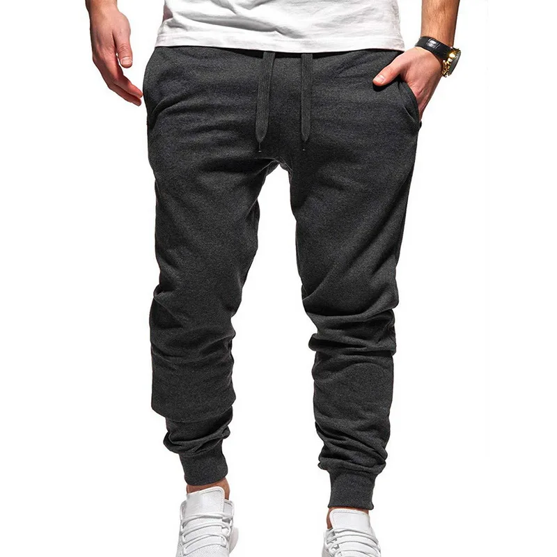 Men Pants Fashion Autumn Mens Sweatpants Trousers Joggers  Men's Sports Fitness Pants Men's Casual Sports Loose Trousers